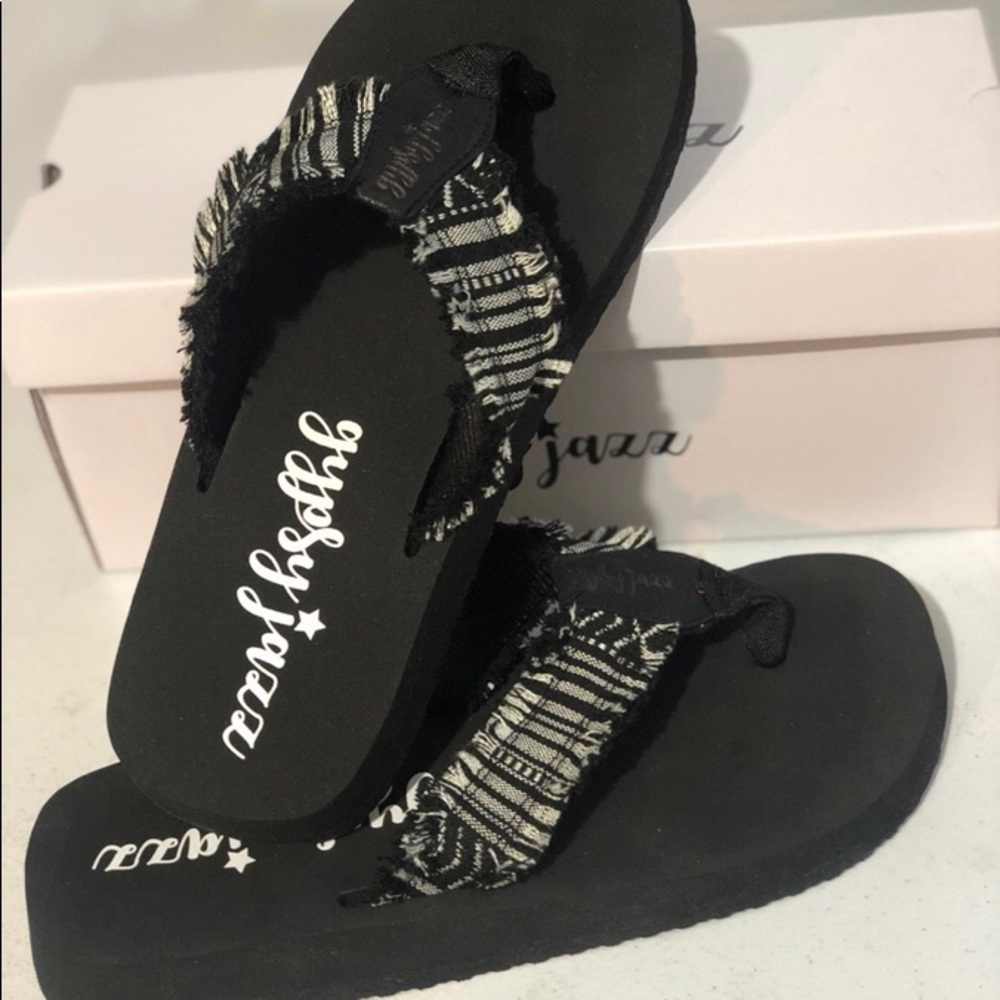 Gypsy Jazz Aztec Sandals